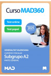 Curso MAD360 (30 días renovable) Cuerpos y Escalas Subgrupo A2 (Cuerpos Especiales) + Libros Papel Generalitat Valenciana | 9788414297445 | Portada