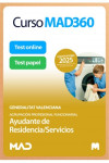 Curso MAD360 (30 días renovable) Ayudante de Residencia/Servicios + Libros Papel Generalitat Valenciana | 9788414297506 | Portada