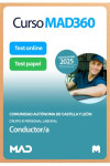 Curso MAD360 (30 días renovable) Conductor/a (Grupo III Personal Laboral) + Libros Papel Comunidad Autónoma de Castilla y León | 9788414296950 | Portada