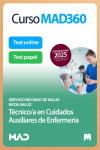 Curso MAD360 (30 días renovable) Técnico/a en Cuidados Auxiliares de Enfermería + Libros Papel Servicio Riojano de Salud (SERIS) | 9788414299173 | Portada