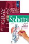 PACK ANATOMIA: GRAY PARA ESTUDIANTES + SOBOTTA CUADERNO COLOREAR | 9788413829937 | Portada