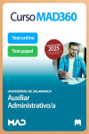 Curso MAD360 (30 días renovable) Auxiliar Administrativo/a Universidad de Salamanca + Libros Papel Universidad de Salamanca | 9788414299586 | Portada