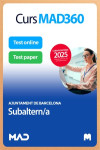 Curs MAD360 (30 días renovable) Subaltern/a Ajuntament de Barcelona + Llibres Paper Ayuntamiento de Barcelona / Ajuntament de Barcelona | 9788414299623 | Portada