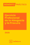 Memento Ejercicio Profesional de la Abogacía y la Procura 2026 | 9788410431959 | Portada