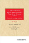 El Tribunal Supremo ante la responsabilidad penal de las personas jurídicas | 9788410852136 | Portada