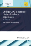 Código Civil y normas civiles forales o especiales 2025 | 9788410852730 | Portada