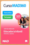 Curso MAD360 (30 días renovable) Educador/a Infantil (Personal Laboral) Junta de Andalucía + Libros Papel | 9791370280055 | Portada