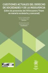 Cuestiones actuales del derecho de sociedades y de la insolvencia | 9791370212827 | Portada