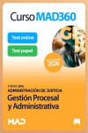 Curso MAD360 (30 días renovable) Gestión Procesal + Libros en papel  Administración de Justicia | 9791370282219 | Portada