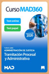 Curso MAD360 (30 días renovable) Tramitación Procesal + Libros en papel Administración de Justicia | 9791370282165 | Portada
