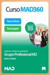 Curso MAD360 (30 días renovable) Grupo Profesional M2 Personal Laboral de Ministerios (parte común) + Libros Papel | 9791370281649 | Portada
