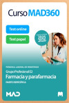 Curso MAD360 (30 días renovable) Farmacia y parafarmacia (E2) Parte Específica + Libros Papel | 9791370281748 | Portada
