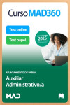 Curso MAD360 (30 días renovable) Auxiliar Administrativo/a del Ayuntamiento de Parla + Libros papel | 9791370281069 | Portada