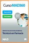 Curso MAD360 (30 días renovable) Técnico/a en Farmacia Servicio Gallego de Salud (SERGAS) + Libros Papel | 9791370280697 | Portada