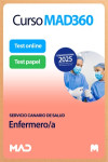 Curso MAD360 (30 días renovable) Enfermera/o Servicio Canario de Salud + Libros Papel | 9788414297940 | Portada