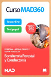 Curso MAD360 (30 días renovable) Bombero/a Forestal y Conductor/a Comunidad Autónoma de Galicia + Libros Papel | 9791370282585 | Portada