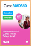 Curso MAD360 (30 días renovable) Trabajo Social + Libros Papel Comunidad Autónoma Región de Murcia | 9791370283261 | Portada