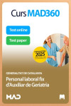 Curs MAD360 (30 días renovable) Personal laboral fix d'Auxiliar de Geriatria + Llibres Paper Generalitat de Cataluña | 9791370283377 | Portada