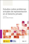 Estudios sobre problemas actuales de representación en el Derecho privado | 9791387743291 | Portada