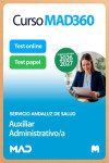 Curso MAD360 (30 días renovable) Auxiliar Administrativo SAS + Libros papel  Servicio Andaluz de Salud (SAS) | 9791370283957 | Portada