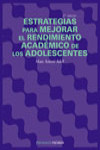 Estrategias para mejorar el rendimiento académico de los adolescentes | 9788436820669 | Portada