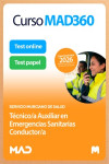 Curso MAD360 Técnico Auxiliar en Emergencias Sanitarias/Conductor Servicio Murciano de Salud + Libros Papel | 9791370286002 | Portada