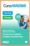 Curso MAD360 Técnico en Cuidados Auxiliares de Enfermería Servicio de Salud del Principado de Asturias (SESPA)  + Libros Papel | 9791370286224 | Portada