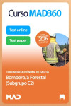 Curso MAD360 Bombero Forestal (Subgrupo C2) Comunidad Autónoma de Galicia + Libros Papel | 9791370286866 | Portada