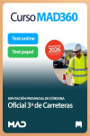 Curso MAD360 Oficial 3ª de Carreteras Diputación Provincial de Córdoba + Libros Papel | 9791370287610 | Portada