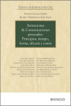Actuaciones & Comunicaciones procesales: Principios, tiempo, forma, eficacia y costas | 9788410856578 | Portada