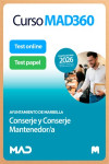 Curso MAD360 Conserje y Conserje Mantenedor Ayuntamiento de Marbella + Libros Papel | 9791370287887 | Portada