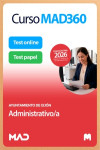 Curso MAD360 Administrativo/a del Ayuntamiento de Gijón + Libros papel | 9791370288280 | Portada
