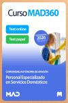Curso MAD360 Personal Especializado de Servicios Domésticos Comunidad Autónoma de Aragón + Libros Papel | 9791370288815 | Portada