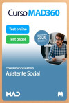 Curso MAD360 Asistente Social Comunidad de Madrid + Libros Papel | 9791370289164 | Portada