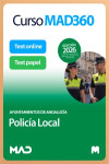 Curso MAD360 Policía Local de Andalucía + Libros Papel. Nuevo programa (Decreto 8/2026, de 28 de enero) | 9791370289294 | Portada