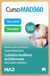 Curso MAD360 Cuidados Auxiliares de Enfermería (E2) Parte Común + Específica + Libros Papel | 9791370620820 | Portada