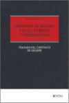 Contrato de seguro: Póliza, deberes y prescripción | 9788410859241 | Portada