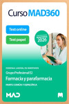 Curso MAD360 Farmacia y parafarmacia (E2) Parte Común + Específica + Libros Papel | 9791370621193 | Portada
