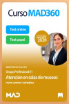 Curso MAD360 Atención en salas de museos (E1) Parte Común + Específica + Libros Papel | 9791370621230 | Portada