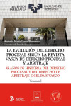 Evolución del derecho procesal según la Revista Vasca de Derecho Procesal y Arbitraje. 2 Volúmenes | 9791388250545 | Portada