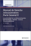 Manual de Derecho Administrativo II 2026 | 9788410858626 | Portada