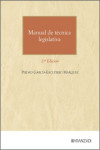 Manual de Técnica Legislativa | 9788410859586 | Portada