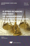 EL ESTADO DE DERECHO DOBLEGADO: LAS TERGIVERSACIONES DE LA JUSTICIA CONSTITUCIONAL EN IBEROAMÉRICA | 9788479916824 | Portada