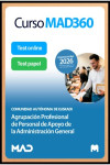 Curso MAD360 Agrupación Profesional de Personal de Apoyo Comunidad Autónoma de Euskadi + Libros Papel | 9791370622442 | Portada