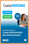 Curso MAD360 Cuerpo Administrativo Principado de Asturias + Libros Papel | 9791370622879 | Portada
