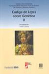 Código de Leyes sobre Genética II | 9788498362077 | Portada