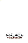 Guía de arquitectura de Málaga, An architectural guide | 9788480954037 | Portada