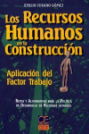 Los recursos humanos en la construcción | 9788495312051 | Portada