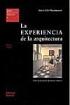 La experiencia de la arquitectura | 9788429121056 | Portada