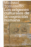 Los Orígenes Culturales de la Cognición Humana | 9789505181162 | Portada